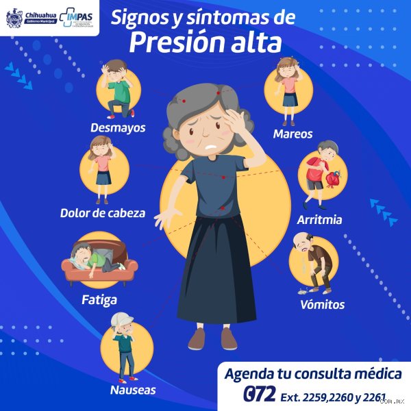 ¿Cuáles son las primeras señales de alerta de la presión arterial alta?