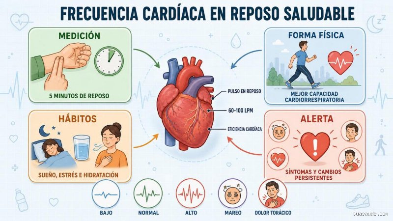 ¿Cuáles son los beneficios de una frecuencia cardíaca en reposo más baja?