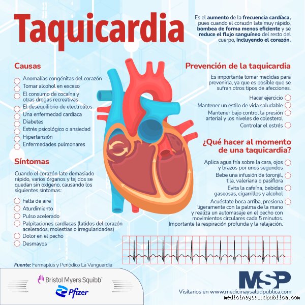 ¿Cuándo se considera la taquicardia peligrosa?