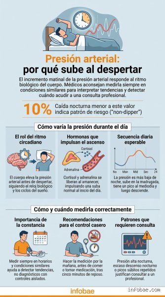 ¿Cuántos días tarda en estabilizarse la presión arterial?