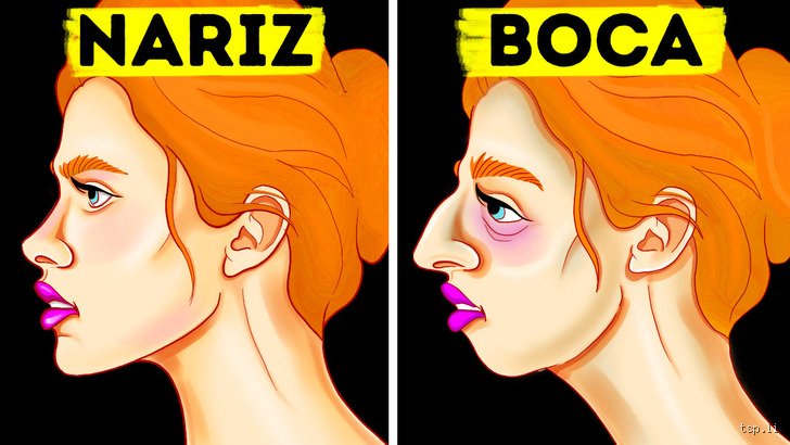 ¿Las personas que respiran por la boca reciben menos oxígeno?