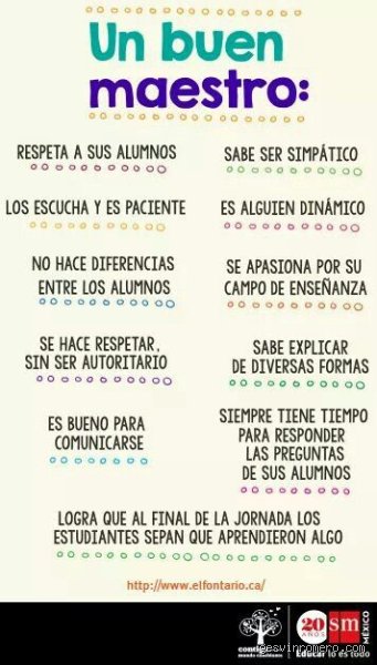 ¿Cuál es el papel de un buen profesor?