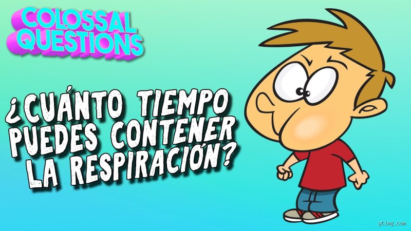 ¿Cuántos segundos se puede aguantar la respiración?