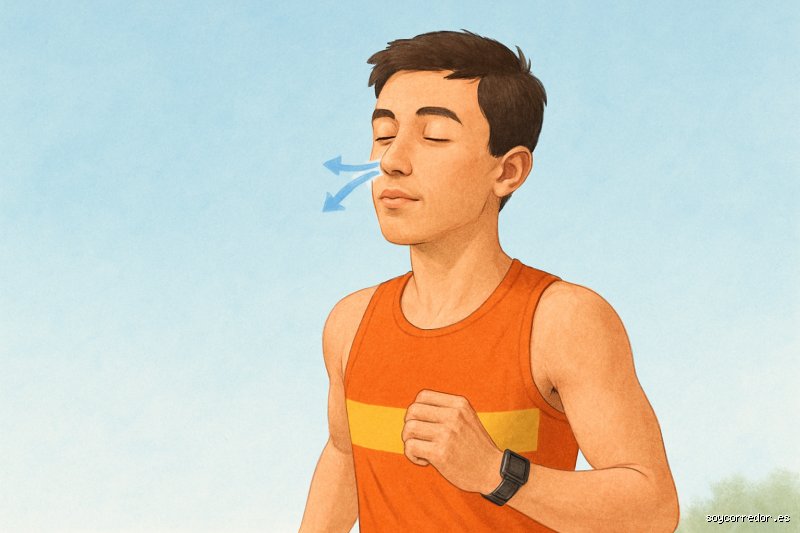 ¿Es mejor respirar por la boca o por la nariz al correr?
