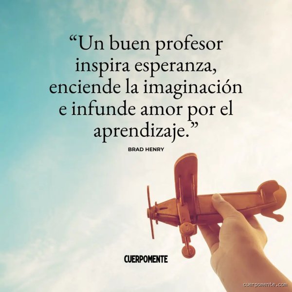 ¿Cuál es el lema de un profesor?