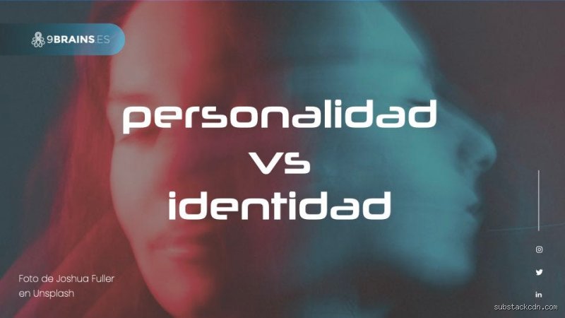 ¿Cuál es la diferencia entre personalidad e identidad?