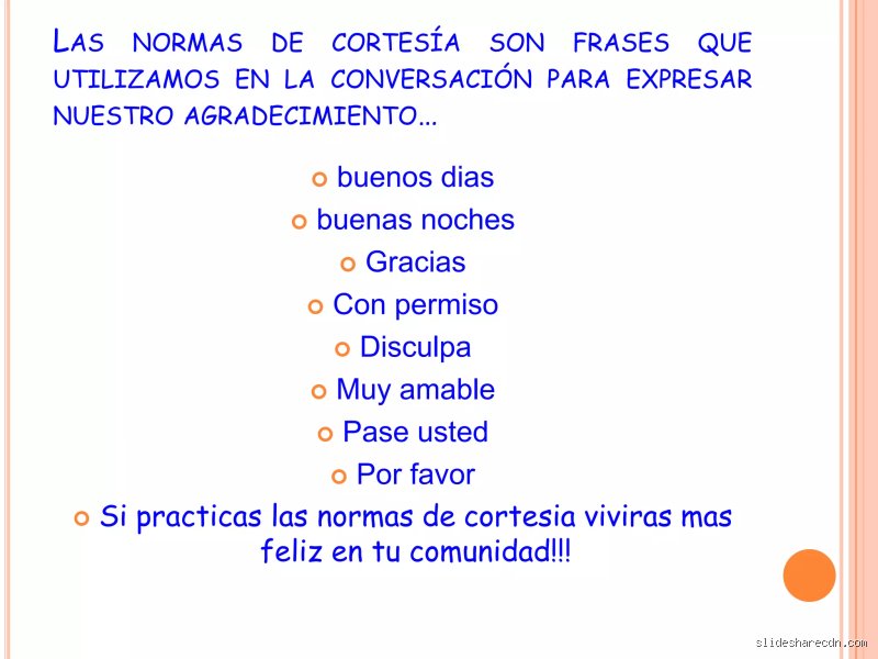 ¿Cuáles son 10 valores de cortesía?