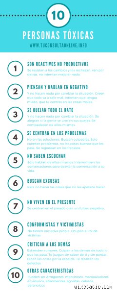¿Cuáles son las 10 señales de que una persona es tóxica?