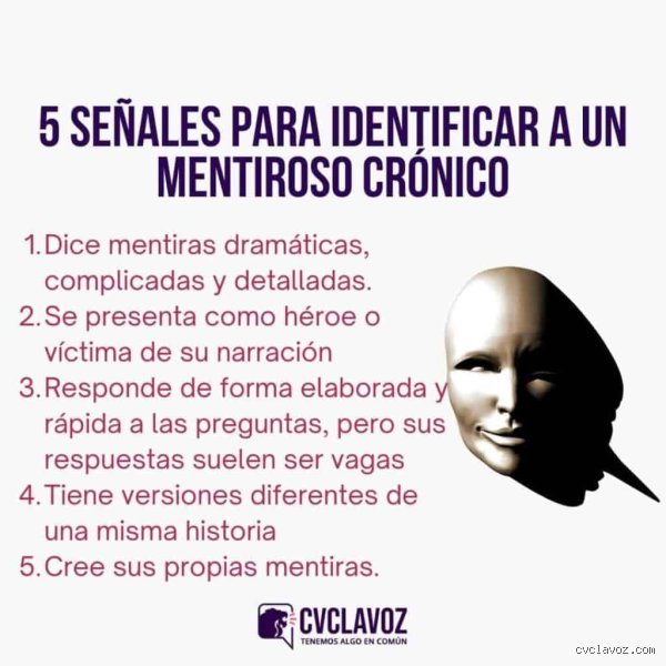 ¿Cuáles son las señales de alerta de un mentiroso?