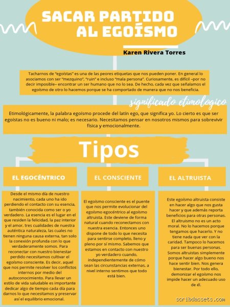 ¿Cuáles son los 3 tipos de egoísmo?