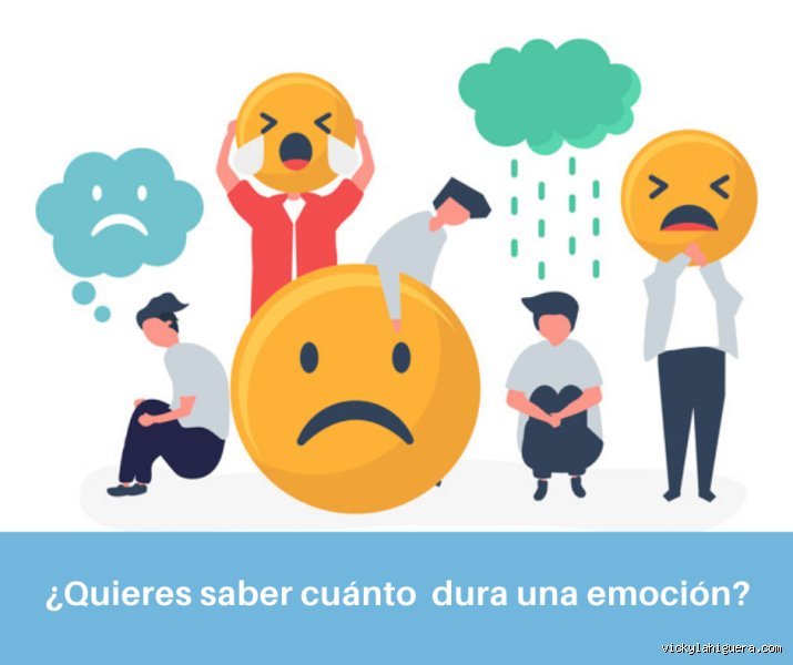 ¿Cuánto tiempo suelen durar las emociones?