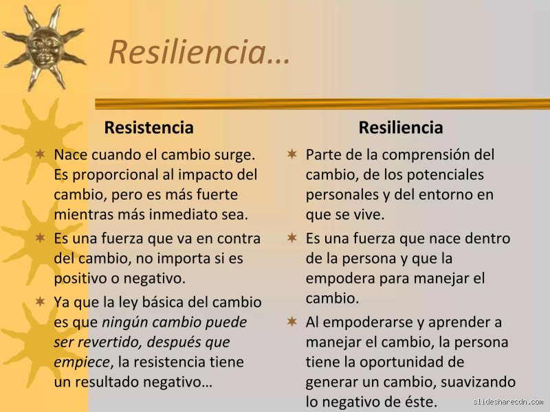 ¿Diferencia entre ser fuerte y resiliente?