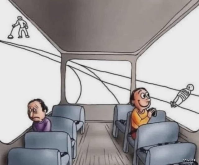 ¿El mayor está feliz y el menor triste?