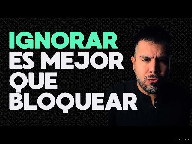 ¿Es mejor bloquear o ignorar a alguien?