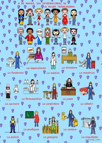 ¿Cuáles son 20 oficios que las mujeres pueden hacer?