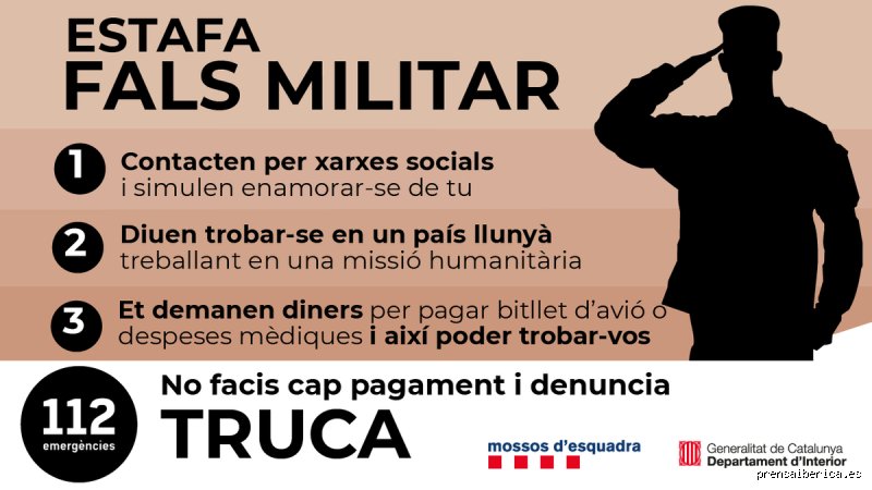 ¿Cómo se puede reconocer a un estafador militar?