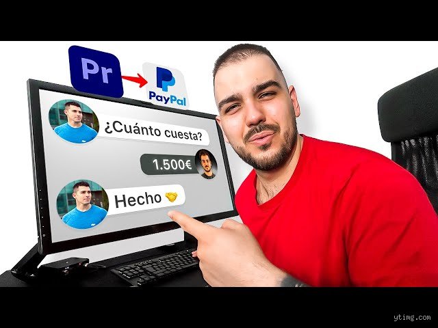 ¿Cuánto gana una persona que edita videos?