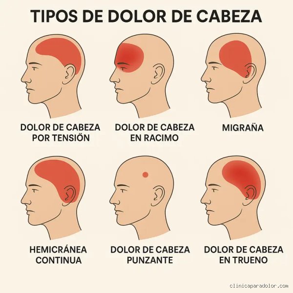 ¿Cuáles son las 4 etapas de los dolores de cabeza?