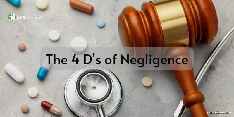 ¿Cuáles son las 4 pruebas de negligencia?
