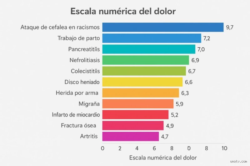 ¿Cuáles son los 5 dolores más fuertes del mundo?