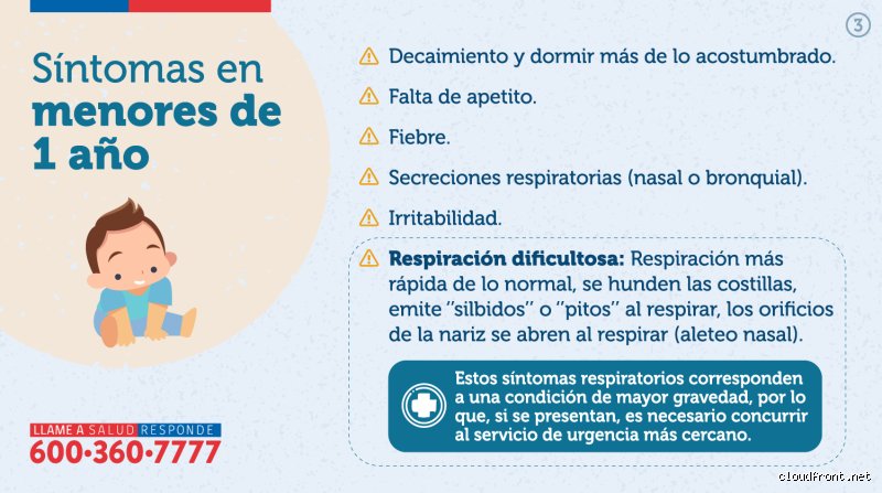 ¿Cuáles son los signos de alarma respiratoria en niños?