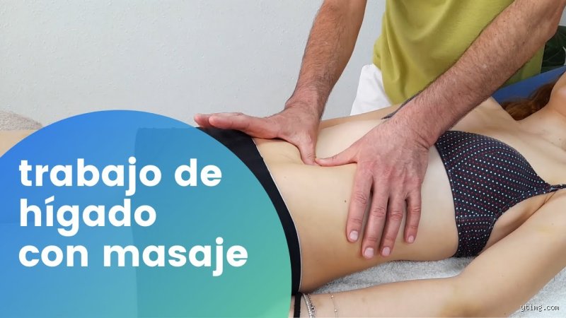 ¿Dónde masajear para el hígado?