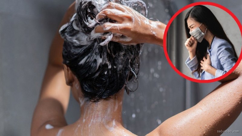 ¿El agua fría causa neumonía?