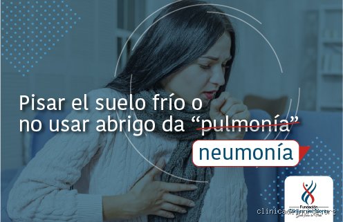 ¿El frío afecta a la neumonía?