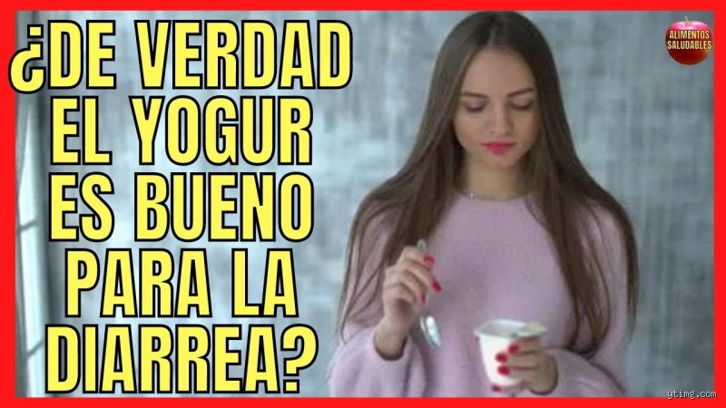 ¿El yogur es bueno para la diarrea?