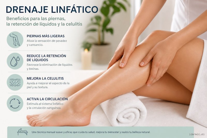 ¿Elevar las piernas ayuda al drenaje linfático?