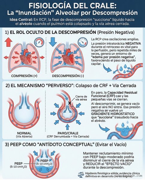 ¿Existen señales de advertencia antes de que se produzca un colapso pulmonar?