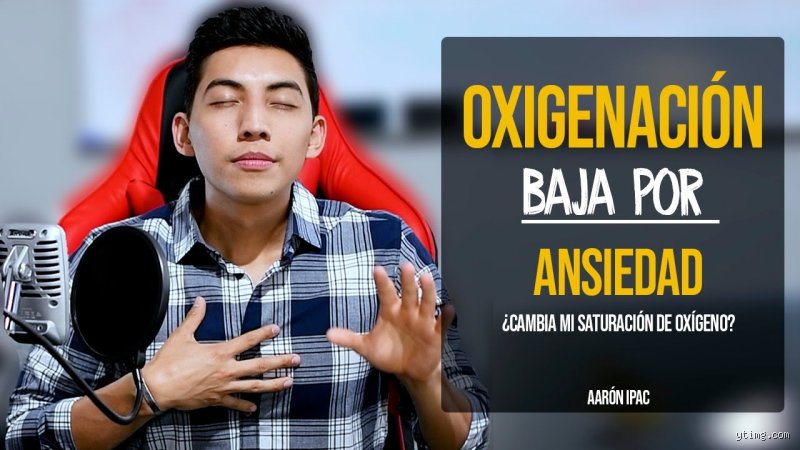 ¿La ansiedad baja el oxígeno en sangre?