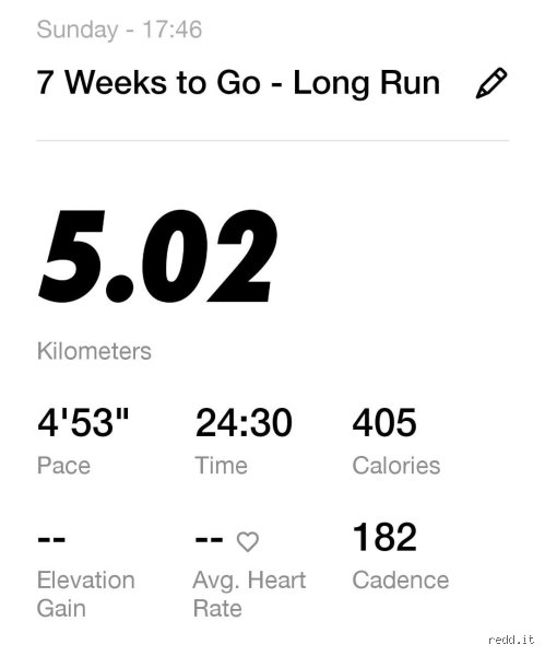 ¿5 km en 25 minutos está bien?