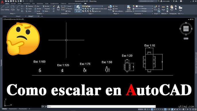 ¿Cómo escalar de 1:100 a 1/75 en AutoCAD?