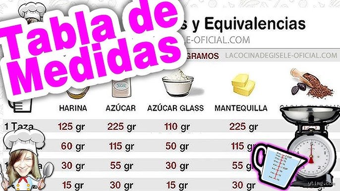 ¿Cómo puedo medir harina en tazas?