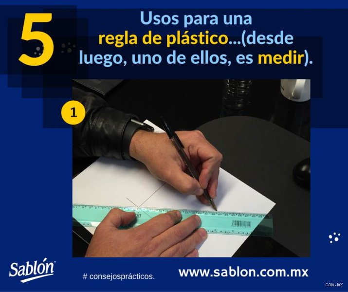 ¿Cómo se utiliza la regla en la vida cotidiana?