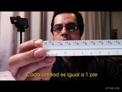 ¿Cómo usar la escala 1/4?