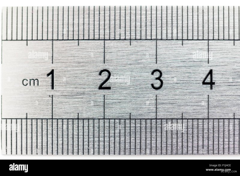 ¿Cuánto es 4 cm en escala?