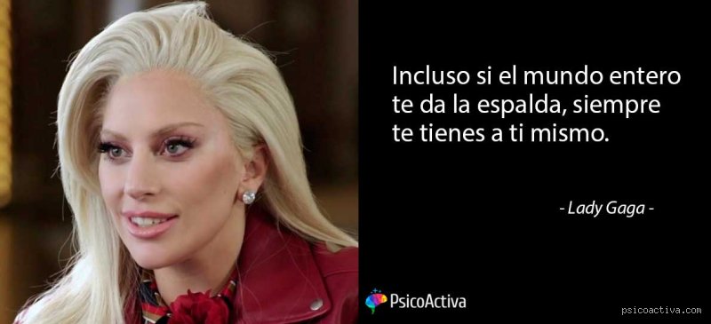 ¿Cuál es la frase más icónica de Lady Gaga?