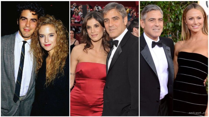 ¿Cuántas mujeres tuvo George Clooney?