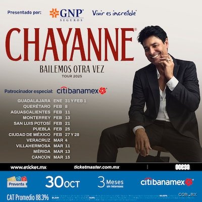 ¿Cuánto cuesta un concierto de Chayanne?