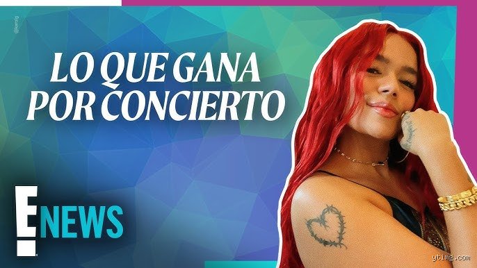 ¿Cuánto gana Karol G en un concierto?