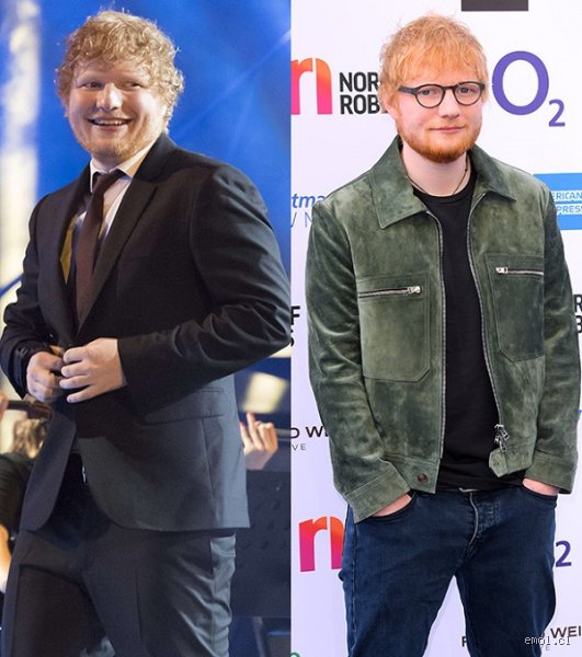 ¿Cuánto peso ha perdido Ed Sheeran?