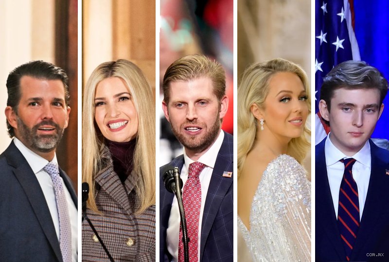¿Cuántos hijos biológicos tiene Donald Trump?