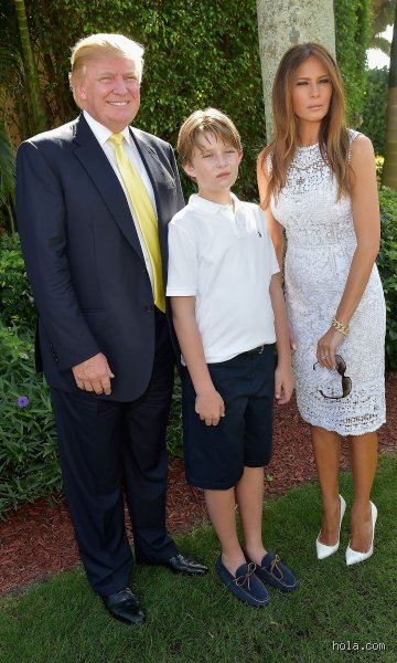 ¿Cuántos hijos biológicos tiene Melania Trump?