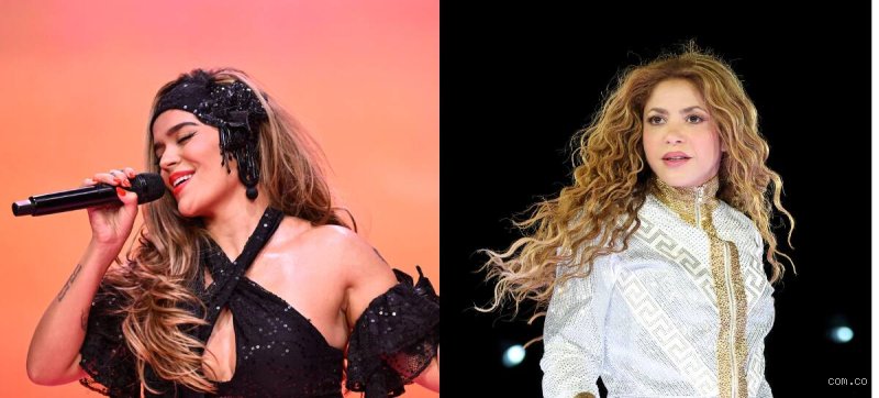 ¿Quién es más famosa actualmente, Shakira o Karol G?