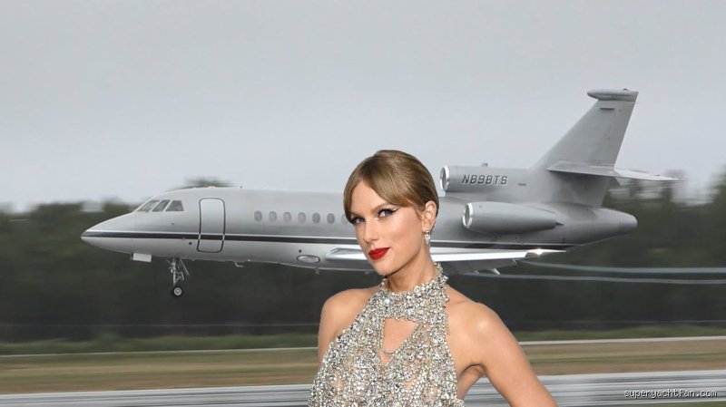 ¿Taylor Swift viaja en jet privado?
