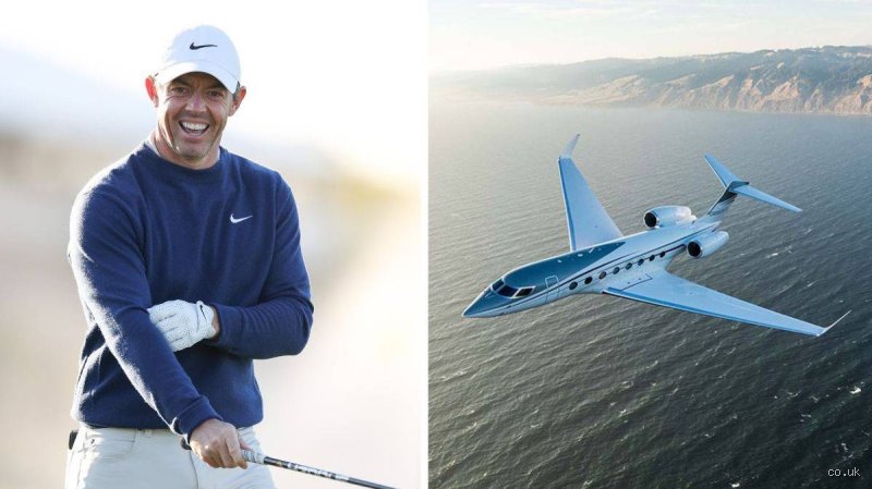 ¿Tiene Rory McIlroy un jet?