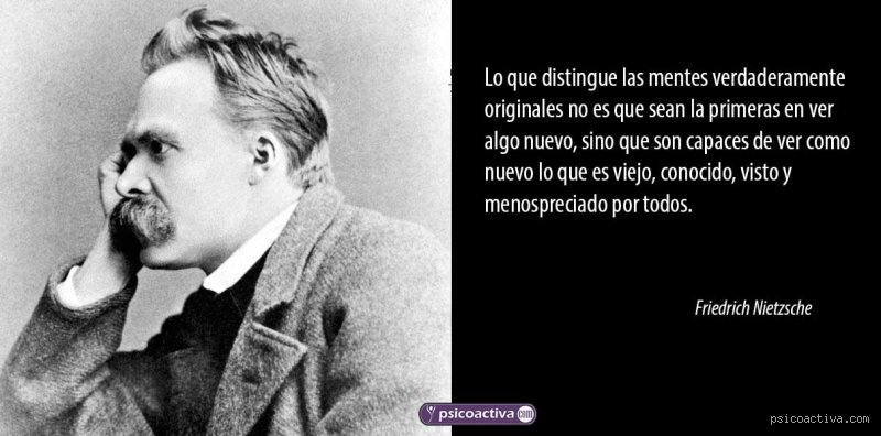 ¿Cuál fue la famosa frase de Nietzsche?