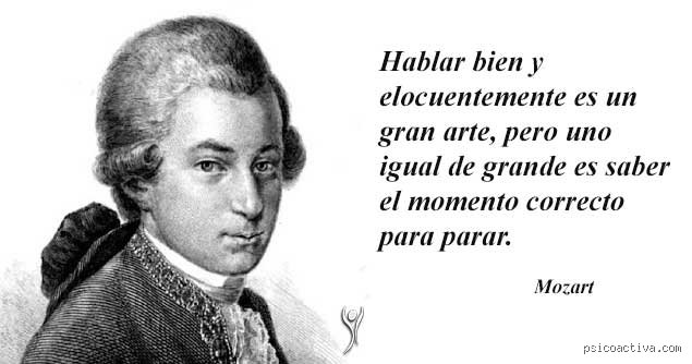 ¿Cuáles fueron las últimas palabras de Mozart?
